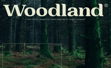 Woodland Font