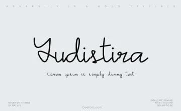 Yudistira Font