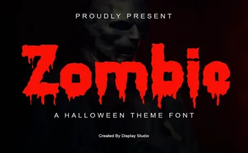 Zombie Font